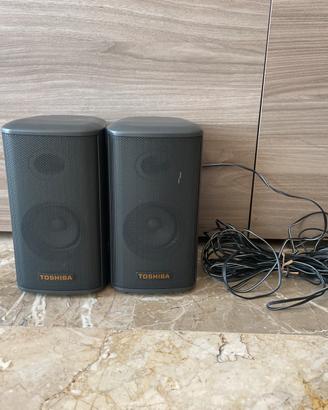 Altoparlanti sorround Toshiba con cavo unico 12m