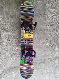 Burton Snowboard Whammybar + Attacchi M 155