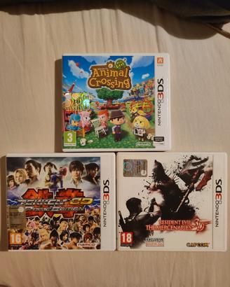 Giochi Nintendo 3ds  animal crossing Tekken Re