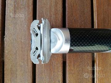 Tubo reggisella in carbonio 31.6