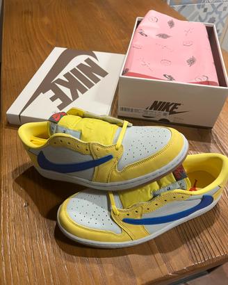 Nike Air Jordan 1 Retro Low Travis Scott Canary