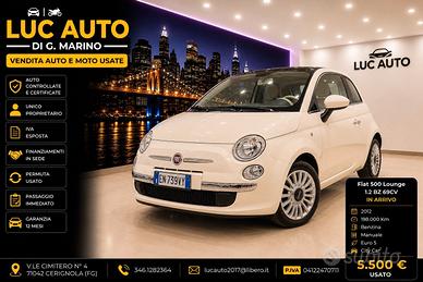 Fiat 500 1.2 Lounge tetto panoramico