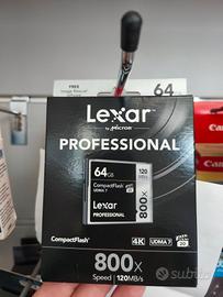 [NUOVA] Lexar Professional CompactFlash 64GB 800x 