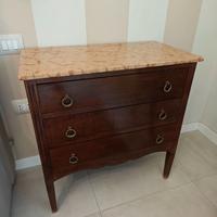 2 mobili comò/cassettiera vintage