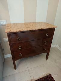 2 mobili comò/cassettiera vintage