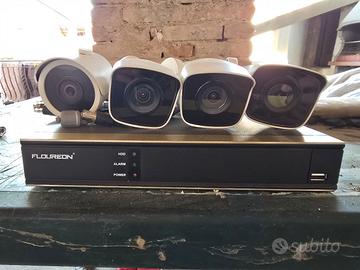 NVR FLOUREON + Telecamere Hikivision Full Hd