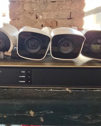 NVR FLOUREON + Telecamere Hikivision Full Hd