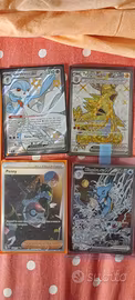 Lotto carte Pokemon no charizard