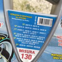 Catene misura 130 per jeep tenegade 17”