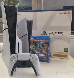 Playstation 5 Slim con lettore disco + gioco