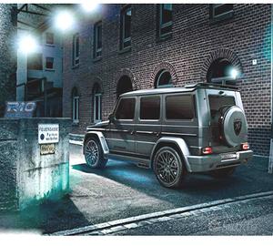 SPOILER TETTO MERCEDES CLASSE G W463 89- LOOK AMG