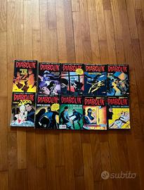 Lotto 10 funetti Diabolik - fine anni ‘90/2000