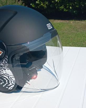 CASCO MOTO JET ORIGINE ALPHA DOPPIA VISIERA -XL