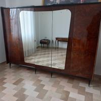 ARMADIO+COMO'+2 COMODINI VINTAGE 1960