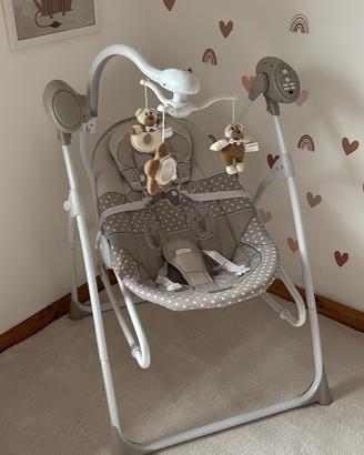 Dondolo con un “Click” diventa una sdraietta