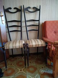 sedie in stile Chiavari rivisitato (o stile "Campa