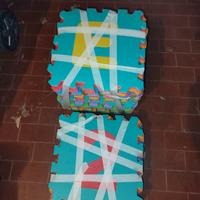 Tappetini puzzle lettere e numeri per bambini