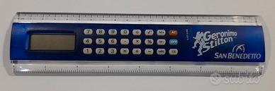 Righello con calcolatrice  Geronimo Stilton