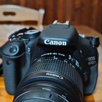 Canon 600D Reflex Obiettivo 70-300mm