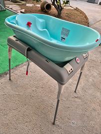 vaschetta bagnetto con cavalletto richiudibile