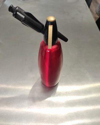 Sifone acciaio vintage Seltz soda da bar