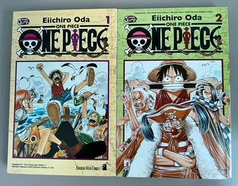 Set 2 Manga One Piece (costina bianca)