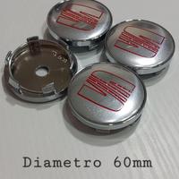 4 Tappi coprimozzo SEAT da 60mm.