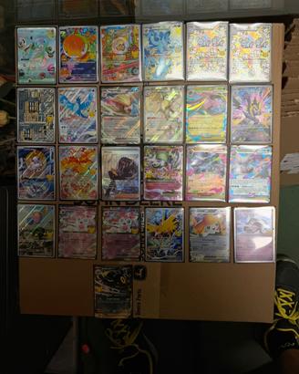 Lotto 25 carte Pokemon, trentesimo anniversaio