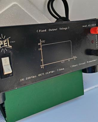alimentatore tradizionale 7A -13,8V