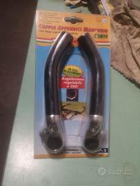 Coppia di appendici per manubrio bicicletta/mbk