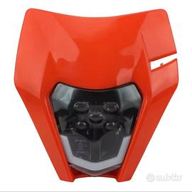 faro led piatta ktm exc/sx 125 250 300 450 