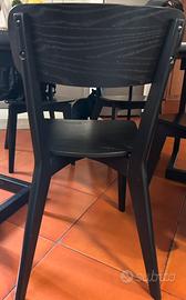 4 sedie IKEA LISABO in condizioni ottime