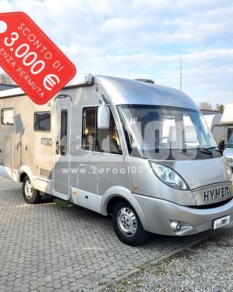 Motorhome Hymer B 514 SL Letto trasversale Garage