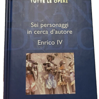 Libro Pirandello "Sei Personaggi e Enrico IV"