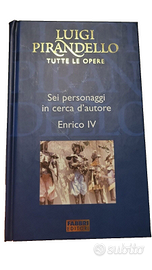 Libro Pirandello "Sei Personaggi e Enrico IV"