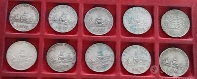 lotto di 10 500 lire Caravelle come da foto