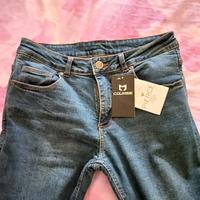 Pantaloni jeans da moto uomo 