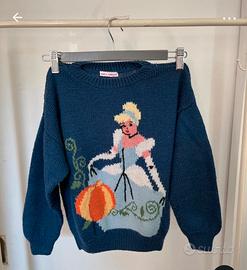 Maglione  cenerentola bambina taglia XS