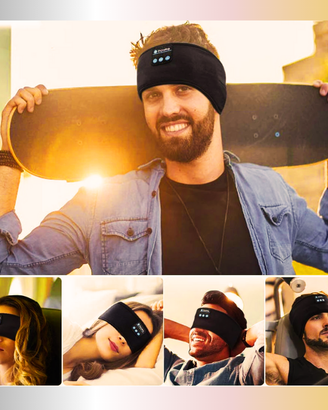 Auricolari Bluetooth con Fascia – Musica & Comfort