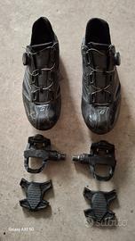 SCARPA BICI CORSA GAERNE N. 42 E PEDALI