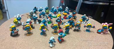Puffi da collezione vintage