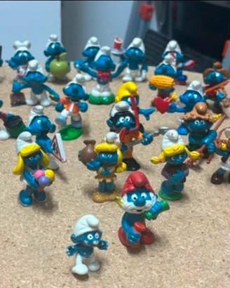 Puffi da collezione vintage