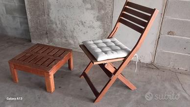 Sedia  e  Tavolino  IKEA