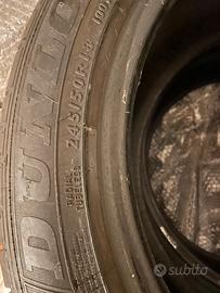 Dispongo di  2 pneumatici  Dunlop 245/50-R18 y100