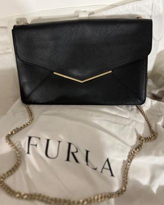 Borsa in pelle di Furla nera
