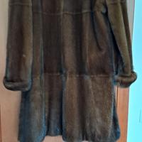 Pelliccia/ cappotto di visone vera 