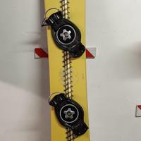 TAVOLA SNOWBOARD HARD CON ATTACCHI AUTOMATICI
