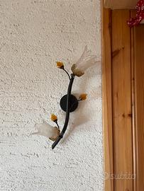 Lampadario + lampada a parete