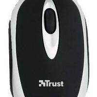 TRUST mini mouse black usb 3 tasti nero
