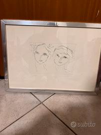 Ernesto Treccani serigrafia firmata